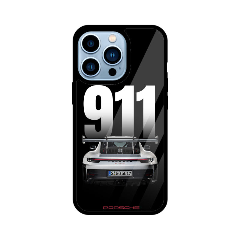 Motorium-Porsche 911 Iphone Glass Case