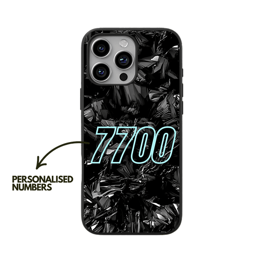 Personalized Forged Carbon iPhone Case-Premium