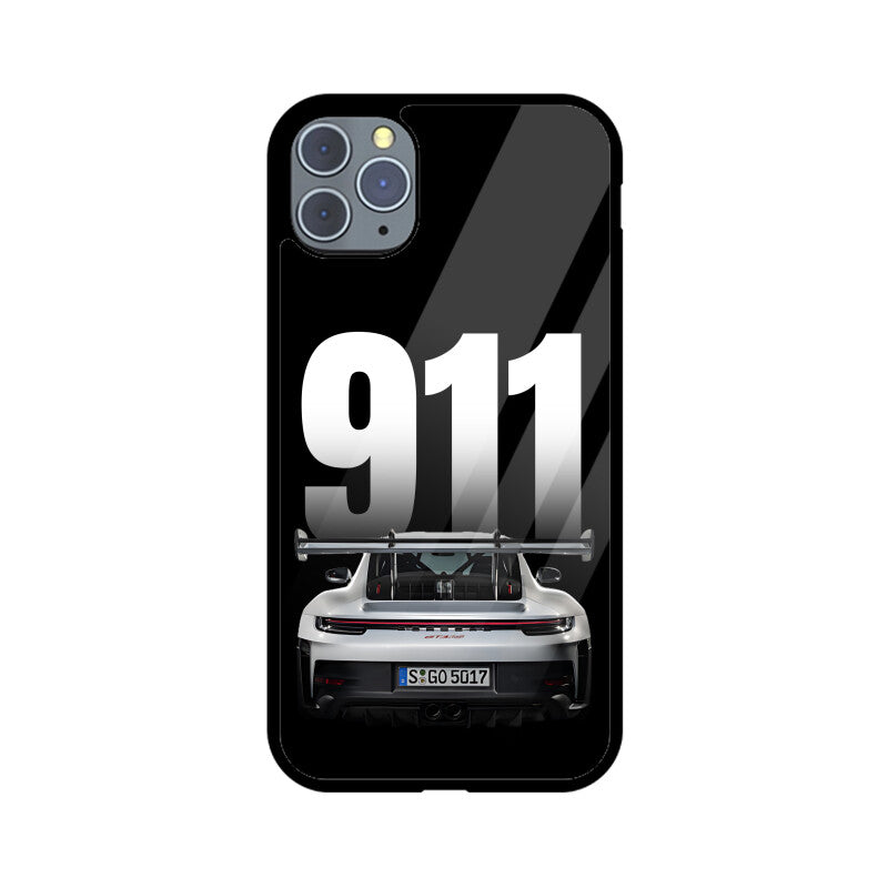 Motorium-Porsche 911 Iphone Glass Case