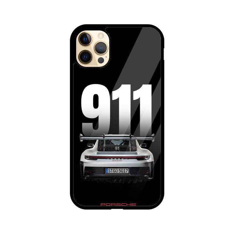 Motorium-Porsche 911 Iphone Glass Case