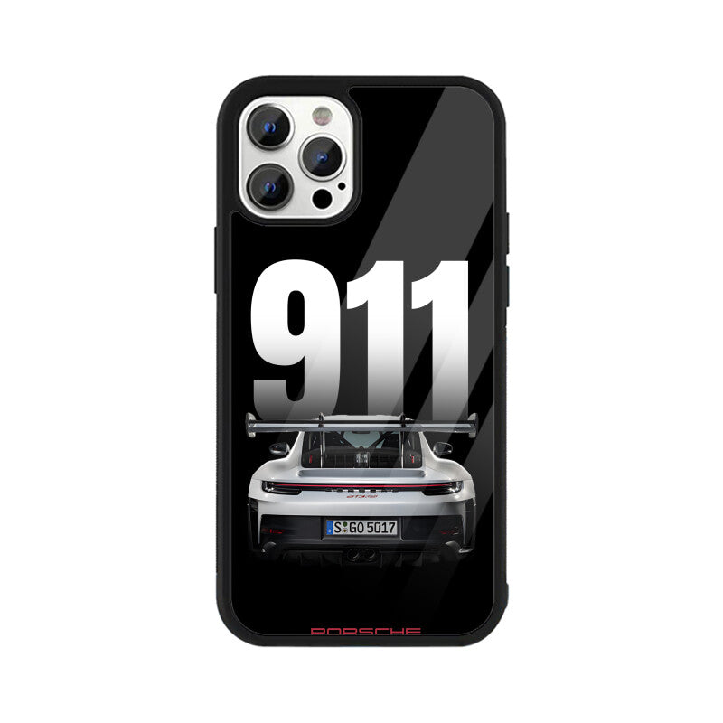 Motorium-Porsche 911 Iphone Glass Case