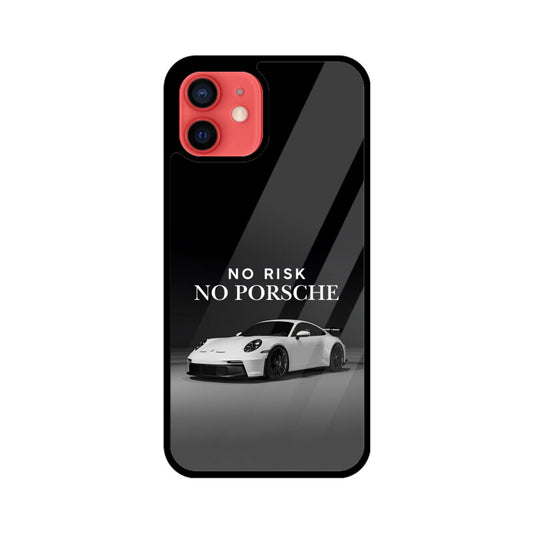 Motorium-NO RISK NO PORSCHE Premium Iphone Glass Case